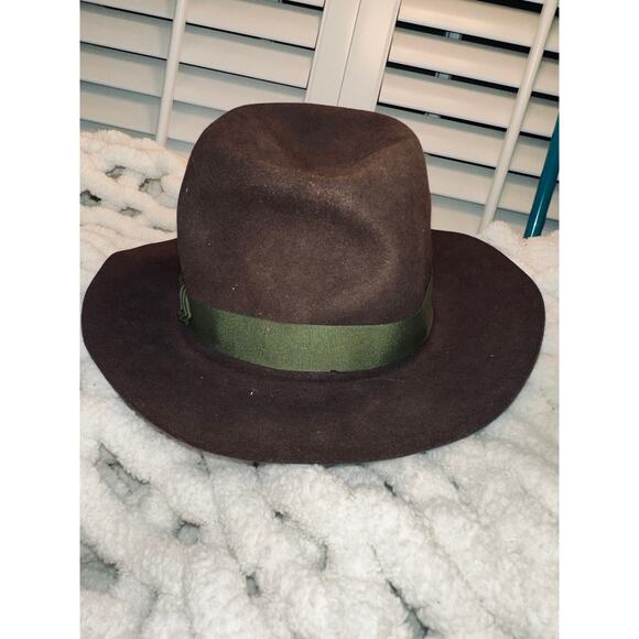 WORTH & WORTH FOR BARNEY'S UNISEX FEDORA HAT - Picture 1 of 8